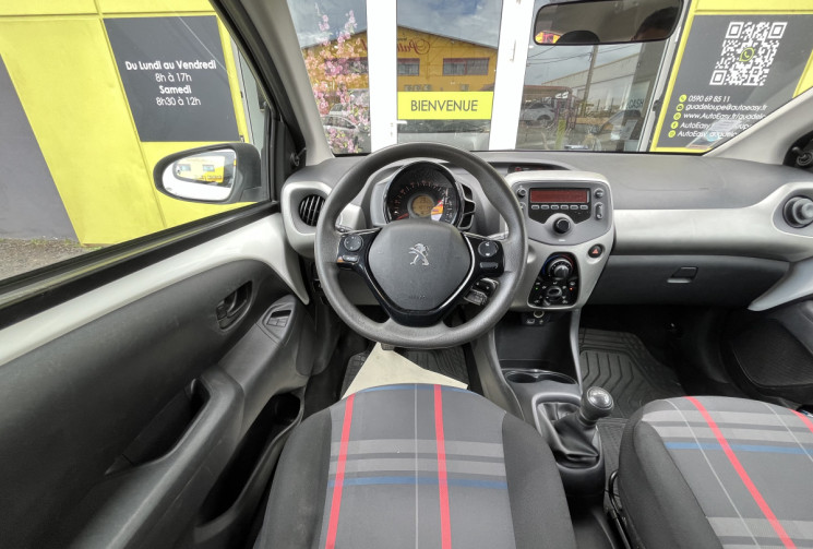 Peugeot 108 1.0 VTi 12V 69 cv ACTIVE / Moteur à chaine issu de l'alliance avec Toyota / 100% fiable