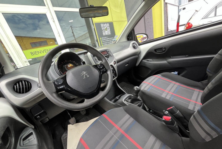 Peugeot 108 1.0 VTi 12V 69 cv ACTIVE / Moteur à chaine issu de l'alliance avec Toyota / 100% fiable