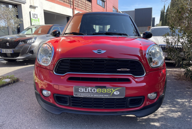 Mini Countryman Cooper JCW 1.6 turbo ALL4 Steptronic 218 cv / Double toit ouvrant / Keyless 