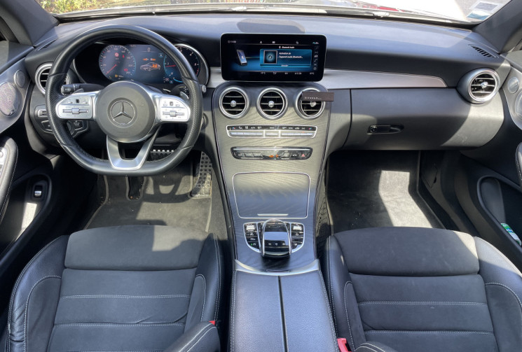 Mercedes CLASSE C 220 CDi 9G-TRONIC AMG Line / Caméra 360 / Toit ouvrant / burmester