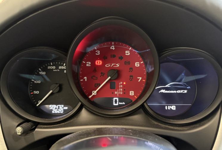 Porsche Macan GTS 3.0 V6 360cv + Options / 1ère Main / Entretien Porsche Complet