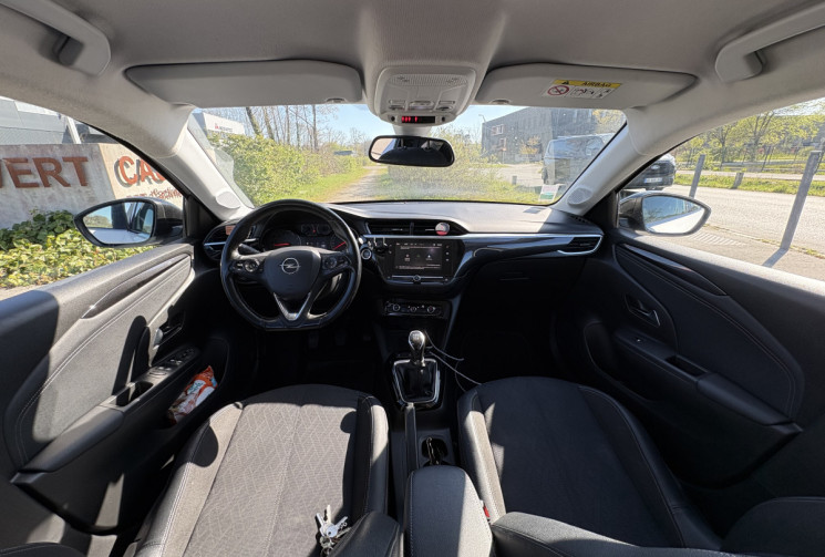 Opel Corsa Elégance 1.2 i 75 cv S&S * Caméra * Carplay * Clim * Distribution faite en 11/2023