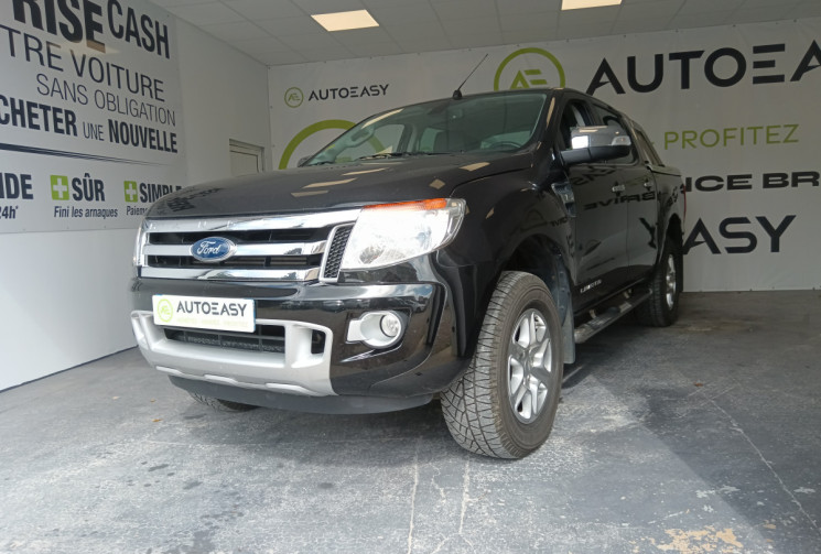 Ford Ranger  III 2.2 TDCi 150ch DOUBLE CAB LIMITED 4x4 BVA ENTRETIEN A JOUR GARANTIE 6 MOIS