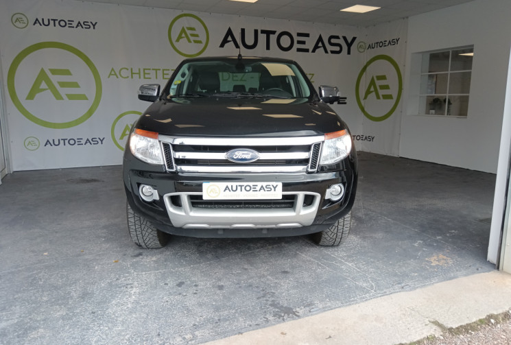 Ford Ranger  III 2.2 TDCi 150ch DOUBLE CAB LIMITED 4x4 BVA ENTRETIEN A JOUR GARANTIE 6 MOIS