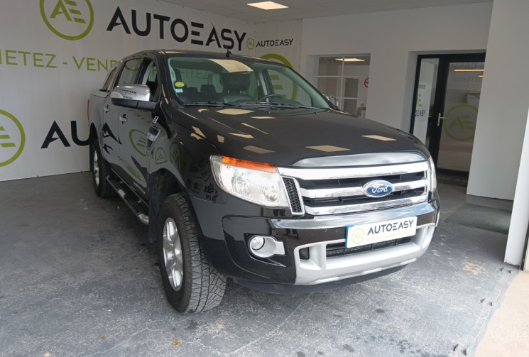 Ford Ranger  III 2.2 TDCi 150ch DOUBLE CAB LIMITED 4x4 BVA ENTRETIEN A JOUR GARANTIE 6 MOIS