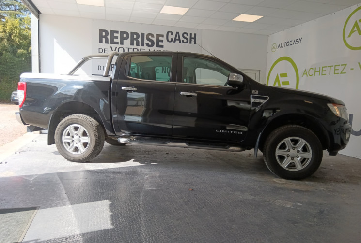 Ford Ranger  III 2.2 TDCi 150ch DOUBLE CAB LIMITED 4x4 BVA ENTRETIEN A JOUR GARANTIE 6 MOIS