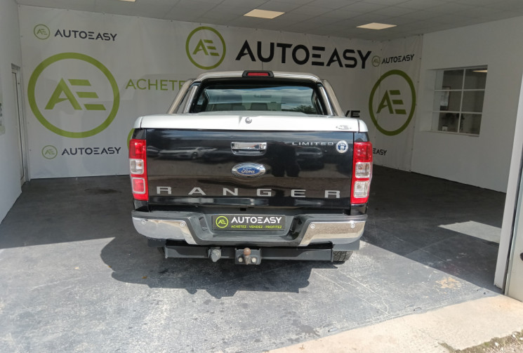 Ford Ranger  III 2.2 TDCi 150ch DOUBLE CAB LIMITED 4x4 BVA ENTRETIEN A JOUR GARANTIE 6 MOIS