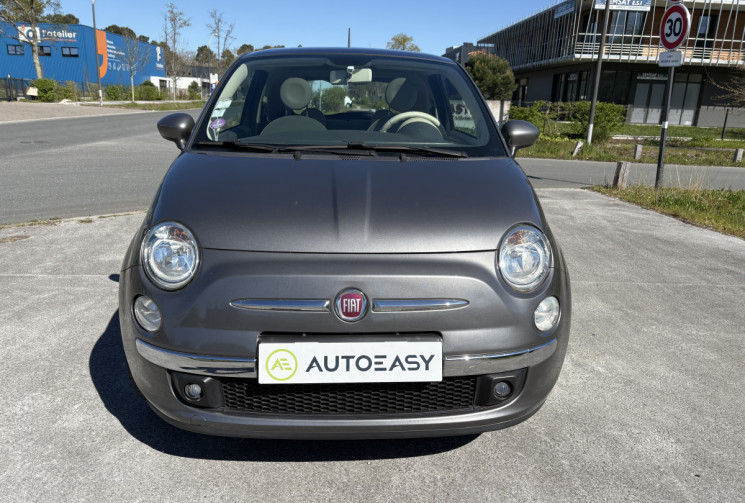 FIAT 500 LOUNGE 69cv 1.2 MPI * Toit Panoramique * Distribution 04/2025 * Roue de secours