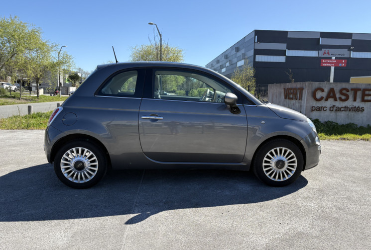 FIAT 500 LOUNGE 69cv 1.2 MPI * Toit Panoramique * Distribution 04/2025 * Roue de secours