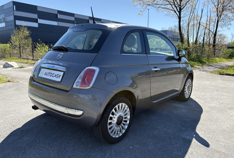 FIAT 500 LOUNGE 69cv 1.2 MPI * Toit Panoramique * Distribution 04/2025 * Roue de secours