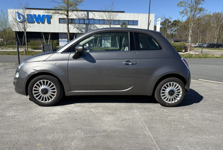 FIAT 500 LOUNGE 69cv 1.2 MPI * Toit Panoramique * Distribution 04/2025 * Roue de secours