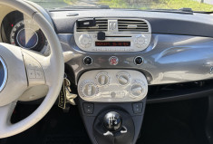 FIAT 500 LOUNGE 69cv 1.2 MPI * Toit Panoramique * Distribution 04/2025 * Roue de secours