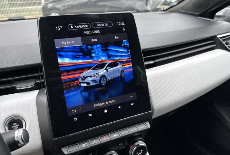 Renault CLIO V 1.0 TCE 90 INTENS * ENTRETIEN A JOUR * ECRAN 9.3 CARPLAY