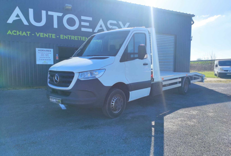 Mercedes Sprinter 514 CDI JUMELÉ PORTE VOITURE PLATEAU NEUF 