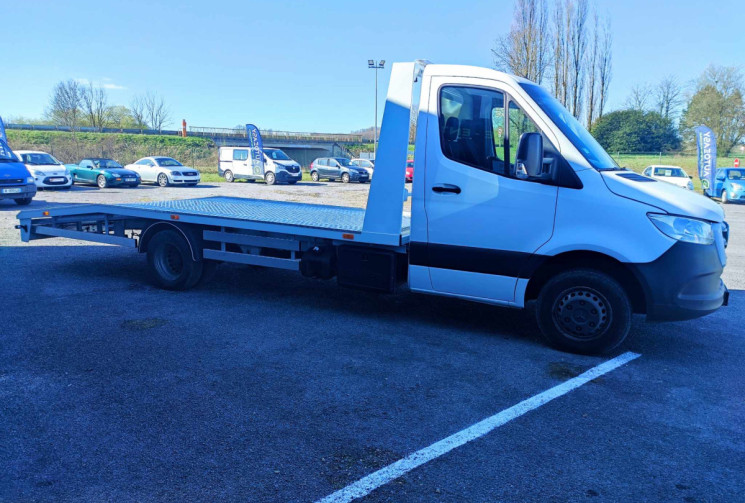 Mercedes Sprinter 514 CDI JUMELÉ PORTE VOITURE PLATEAU NEUF 