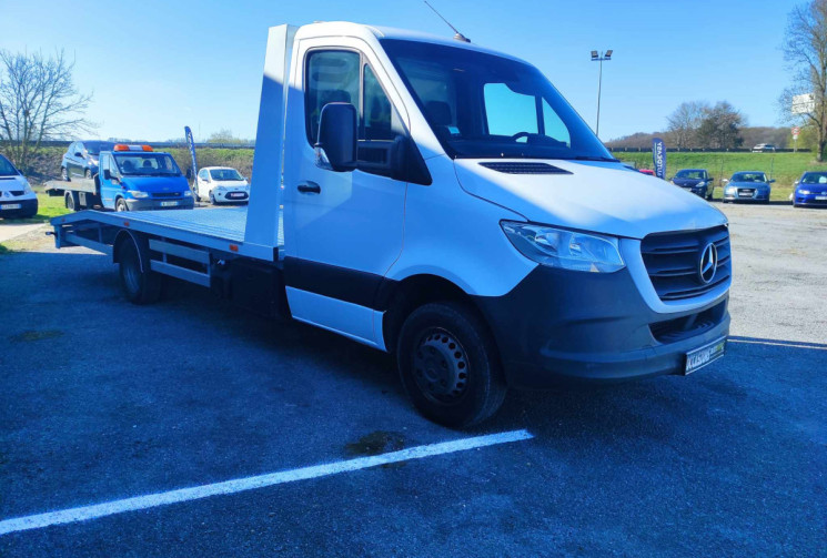 Mercedes Sprinter 514 CDI JUMELÉ PORTE VOITURE PLATEAU NEUF 