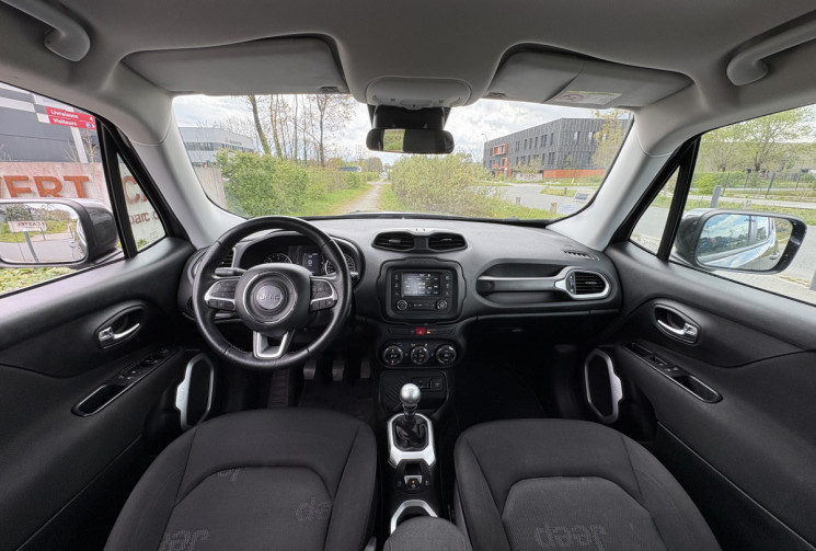 Jeep RENEGADE LONGITUDE 120 cv 1.6 CRD * Distribution Faite 03/2025 & Entretien complet * Radar