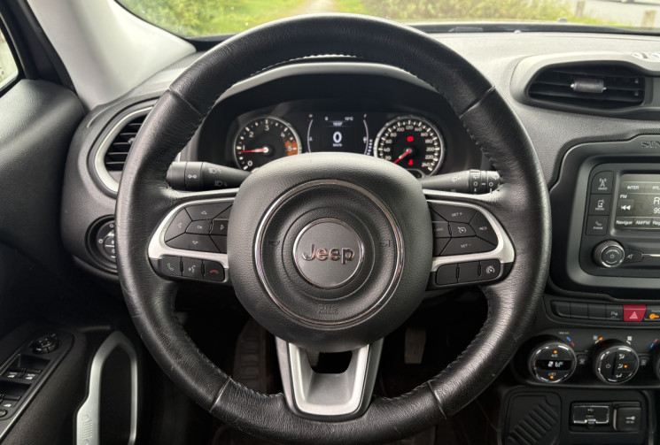 Jeep RENEGADE LONGITUDE 120 cv 1.6 CRD * Distribution Faite 03/2025 & Entretien complet * Radar