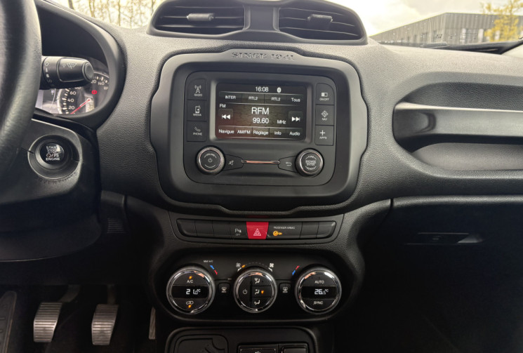 Jeep RENEGADE LONGITUDE 120 cv 1.6 CRD * Distribution Faite 03/2025 & Entretien complet * Radar