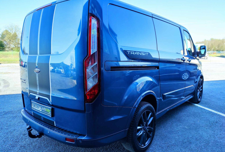 Ford TRANSIT CUSTOM SPORT 2.0 ECOBLUE 185 CH BVA 1ERE MAIN TVA RECUP