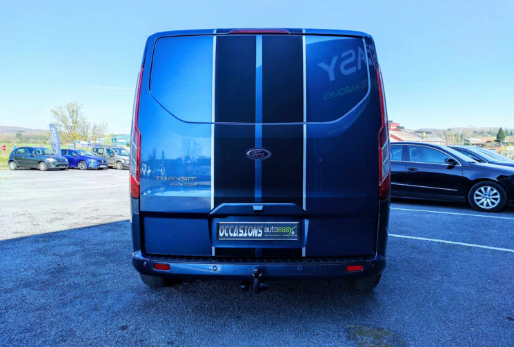 Ford TRANSIT CUSTOM SPORT 2.0 ECOBLUE 185 CH BVA 1ERE MAIN TVA RECUP