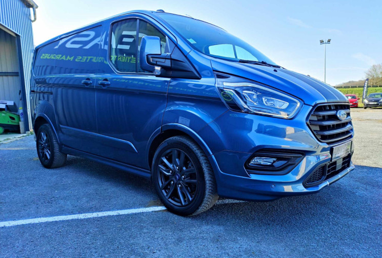 Ford TRANSIT CUSTOM SPORT 2.0 ECOBLUE 185 CH BVA 1ERE MAIN TVA RECUP