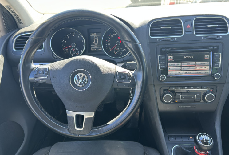 Volkswagen Golf VI 1.4 TSI 160 Ch CARAT EDITION