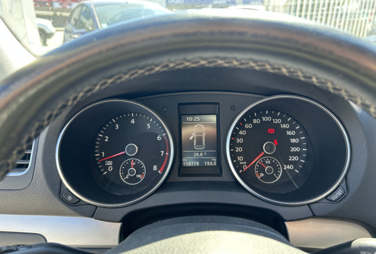 Volkswagen Golf VI 1.4 TSI 160 Ch CARAT EDITION