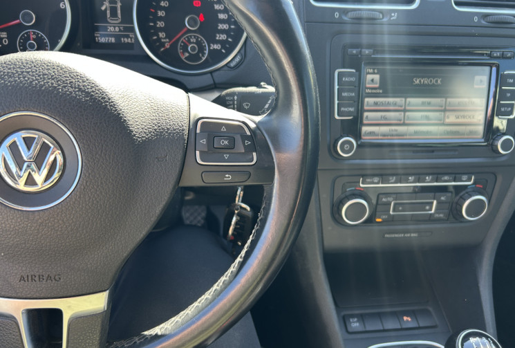 Volkswagen Golf VI 1.4 TSI 160 Ch CARAT EDITION