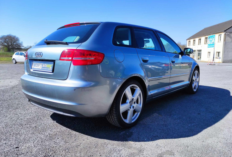 Audi A3 SPORTBACK 1.6 TDI 105 CARPLAY CAMERA INJECTEURS NEUFS CT OK 