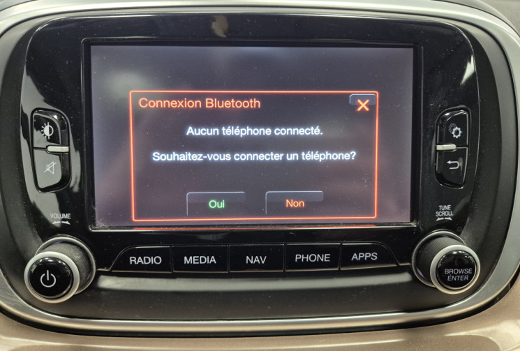 FIAT 500X 1.6 Multijet 16v 120ch Lounge Pack hiver+Toit ouvrant
