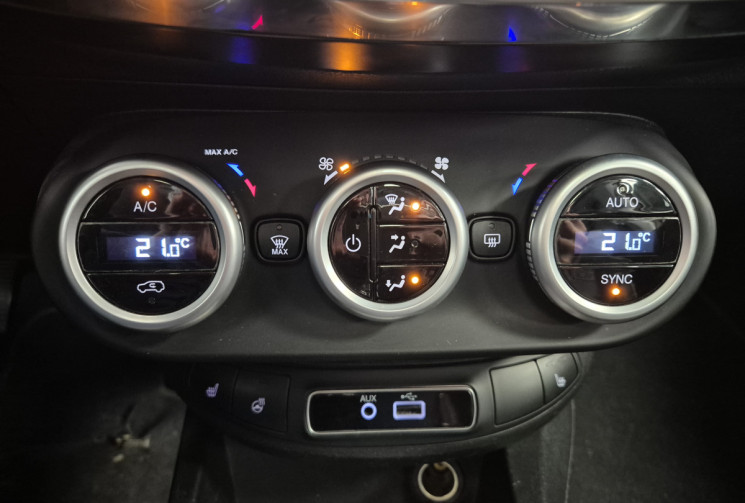 FIAT 500X 1.6 Multijet 16v 120ch Lounge Pack hiver+Toit ouvrant