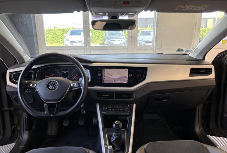 Volkswagen Polo 6 1.0 TSI 12V BMT 95 CARAT / 1ERE MAIN / SUIVI COMPLET VOLKSWAGEN