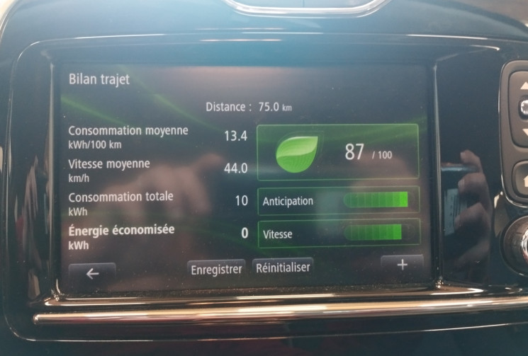 Renault ZOE INTENS R240 22 kWh 90 cv