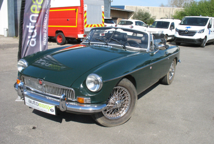 MG B 1976 CABRIOLET FRANCAISE CONDUITE A GAUCHE
