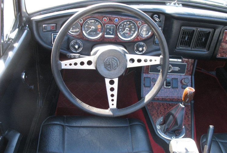 MG B 1976 CABRIOLET FRANCAISE CONDUITE A GAUCHE