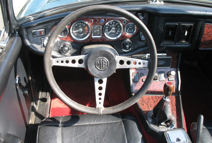 MG B 1976 CABRIOLET FRANCAISE CONDUITE A GAUCHE