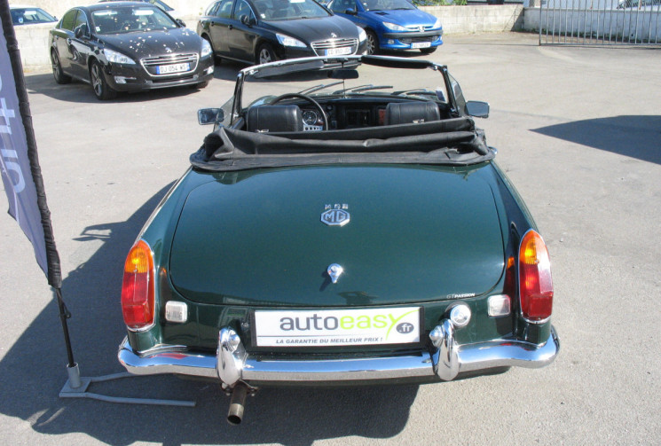 MG B 1976 CABRIOLET FRANCAISE CONDUITE A GAUCHE