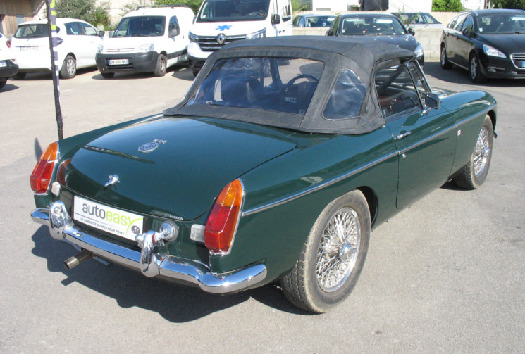 MG B 1976 CABRIOLET FRANCAISE CONDUITE A GAUCHE