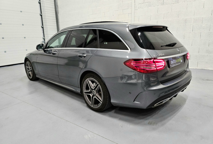 Mercedes CLASSE C 220D 194 cv bva pack AMG / TO / burmester / origine france