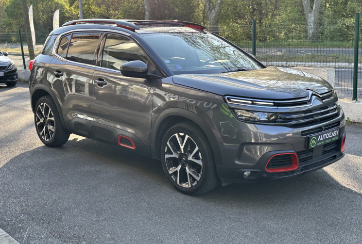 Citroën C5 Aircross 1.6 THP 180 EAT8 SHINE PACK + GRIP CONTROL * ATTELAGE * TOIT OUVRANT 