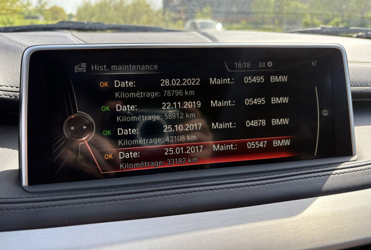 BMW X6 M sport Exclusive 30d xDrive 258 cv * Toit Ouvrant * Full Options * Origine France
