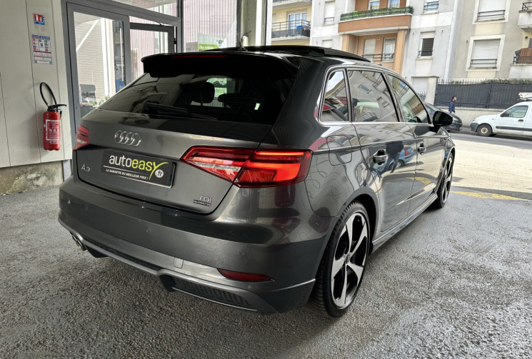 Audi A3 SPORTBACK III 2.0 TDI 184 S-LINE TOIT OUVRANT 