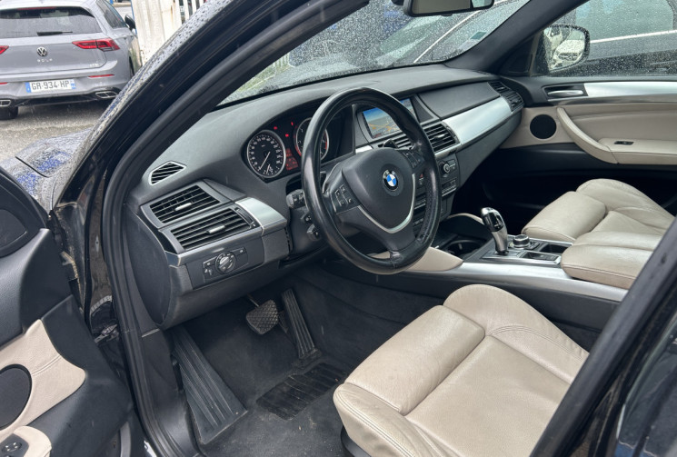 BMW X6 (E71) (2) XDRIVE 40DA 306 Ch LUXE * TOIT OUVRANT * CAMERA * GPS
