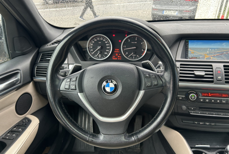 BMW X6 (E71) (2) XDRIVE 40DA 306 Ch LUXE * TOIT OUVRANT * CAMERA * GPS