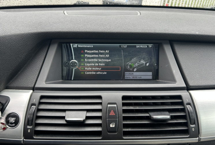BMW X6 (E71) (2) XDRIVE 40DA 306 Ch LUXE * TOIT OUVRANT * CAMERA * GPS