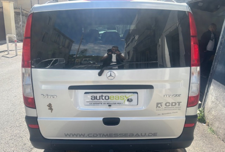 Mercedes Vito 115 CDi Combi moyen 4x4 150cv / CLIM / ATTELAGE / SIEGE CHAUFFANT 