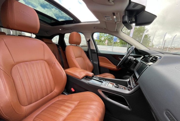 Jaguar F-Pace 20D 2.0 180 PRESTIGE BOITE AUTOMATIQUE - HISTORIQUE COMPLET - GARANTIE 12 MOIS