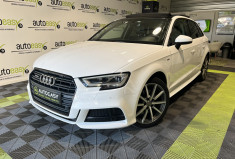 Audi A3 SPORTBACK 2.0 TDI 184 ch S tronic 7 Quattro S-LINE DESIGN LUXE