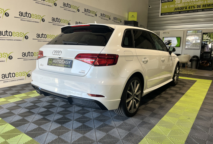 Audi A3 SPORTBACK 2.0 TDI 184 ch S tronic 7 Quattro S-LINE DESIGN LUXE